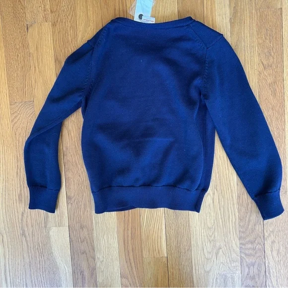 NWT Hanna Andersson 110 5 Navy Blue Cardigan - Picture 3 of 3